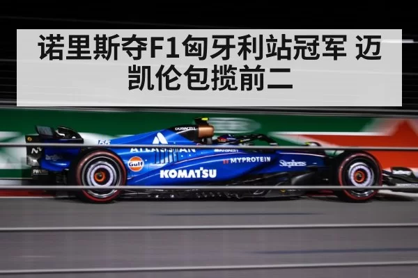 诺里斯夺F1匈牙利站冠军 迈凯伦包揽前二